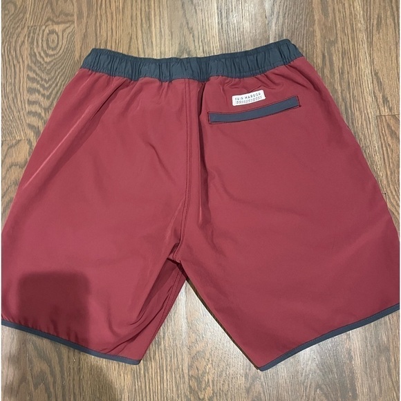 Fair Harbor Mastos Anchor Trunk board shorts Mens M nautical coastal surfing E - Picture 7 of 7